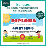 Ultimate Kids Activity & Story Book Bundle – 8 Books + FREE Personalized Diploma